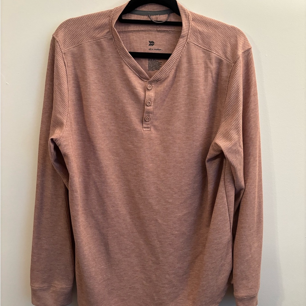 All in Motion Brown Long Sleeve Tee